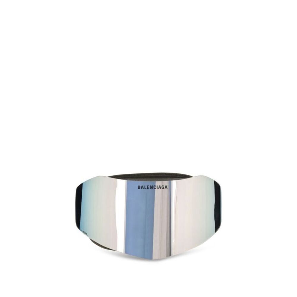 Balenciaga Silver Polyamide Men's Sunglasses